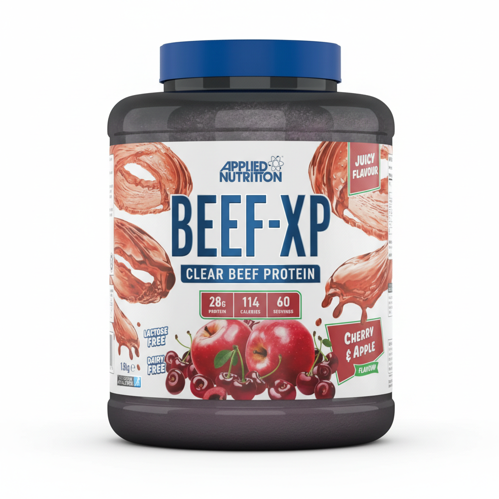 ابلايد نيوترشن بروتين اللحم بيف اكس بي كرز وتفاح 1.8 كجم applied nutrition beef xp