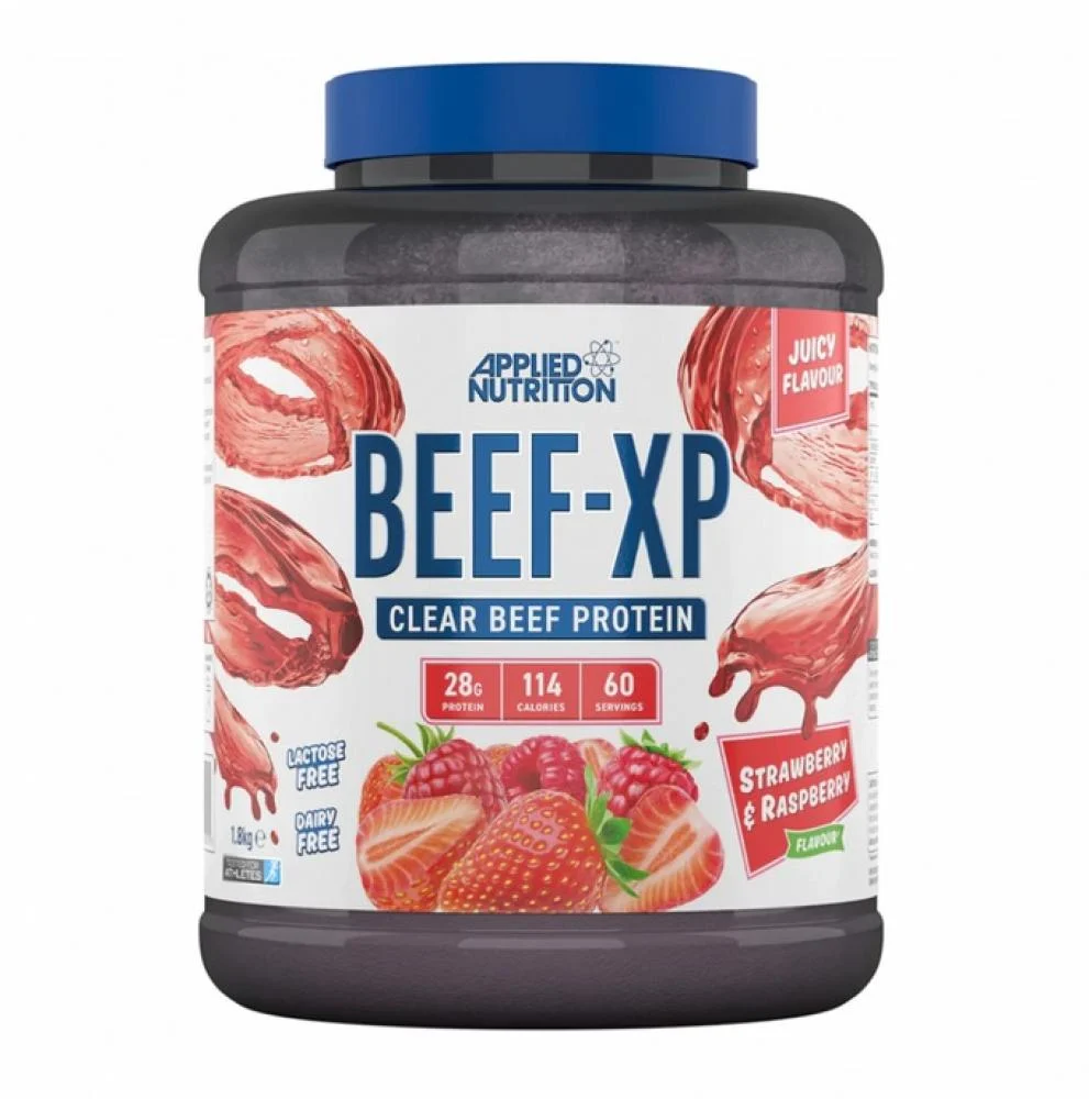 ابلايد نيوترشن بروتين اللحم بيف اكس بي توت وفراولة 1.8 كجم applied nutrition beef xp