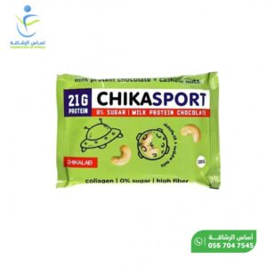 بروتين بار شيكا لايرز بنكهة الفول السوداني والكراميل شيك لاب